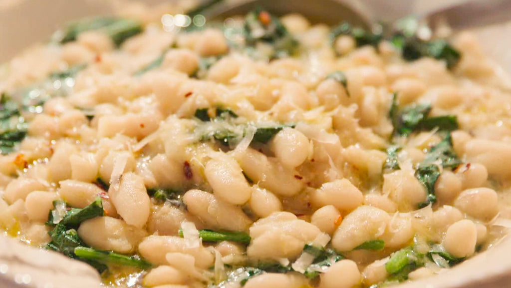 Sauteed Cannellini Beans with Sage