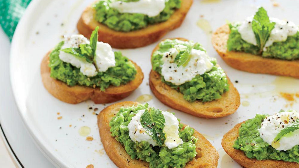 English Pea Crostini