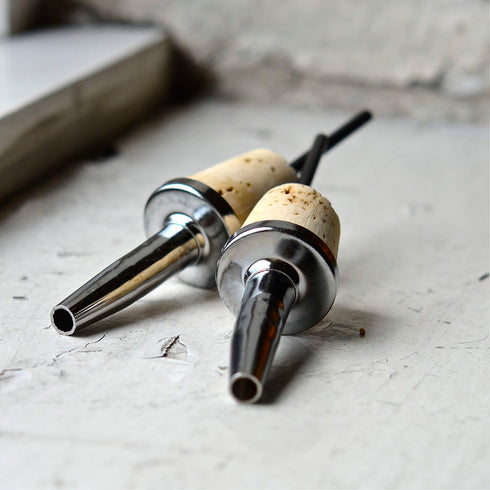 Olive Oil/Balsamic Metal Pour Spout (1)